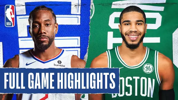 CLIPPERS at CELTICS | FULL GAME HIGHLIGHTS | February 13, 2020