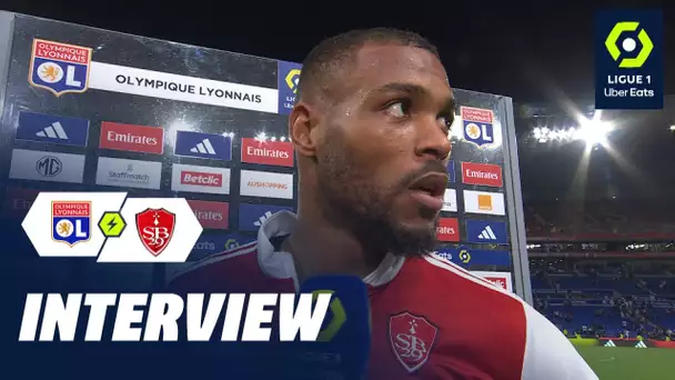 Interview de fin de match : OLYMPIQUE LYONNAIS - STADE BRESTOIS 29 (4-3)  / 2023/2024