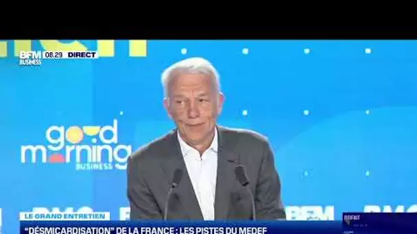 Patrick Martin (Medef) : Patrick Martin appelle les pouvoirs publics à réduire le nombre de normes