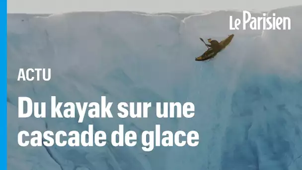 Un kayakiste chute d'une cascade de 20 m sur un glacier en Norvège