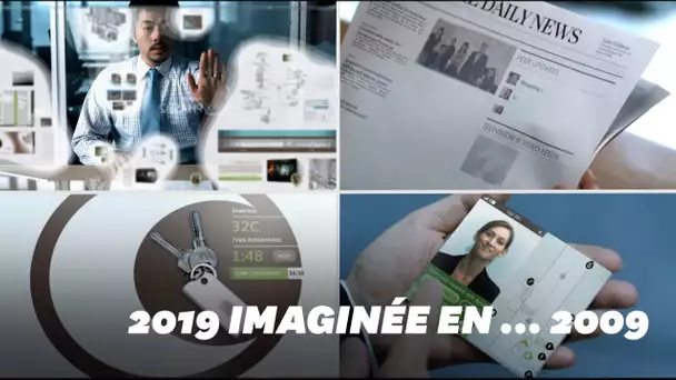 Comment Microsoft imaginait 2019 il y a dix ans