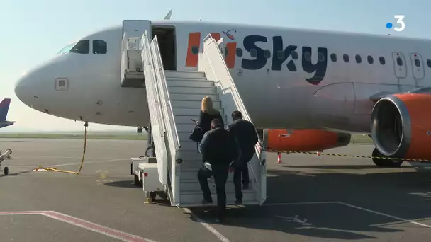 Nouvelle compagnie à l'aéroport de Beauvais.