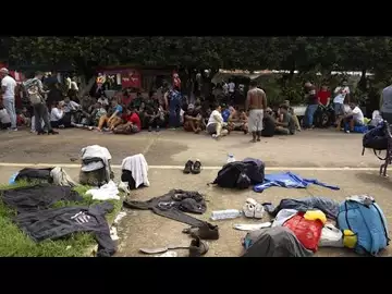 Une "caravane" de plusieurs milliers de migrants part du Mexique en direction des Etats-Unis