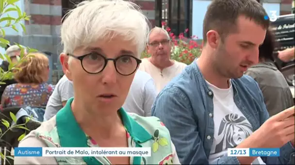 Douarnenez : le port du masque obligatoire, un calvaire pour Malo, jeune autiste