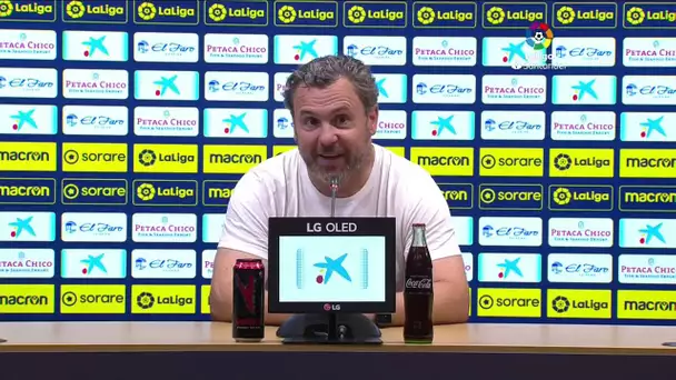 Rueda de prensa Cádiz CF vs Real Sociedad