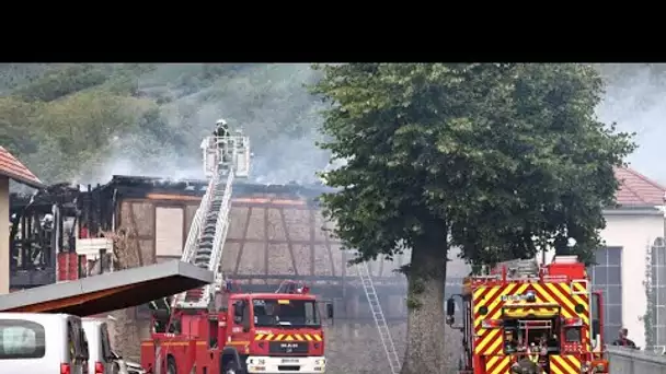 Onze morts dans l'incendie d'un gîte accueillant des handicapés en Alsace • FRANCE 24