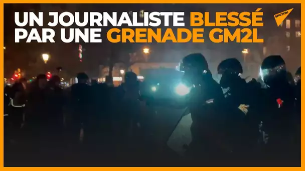 Touché par une grenade GM2L, un journaliste détaille la violence du choc