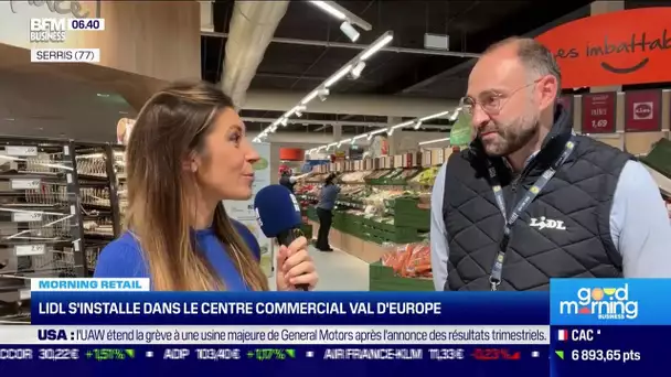 Lidl ouvre son premier magasin dans un centre commercial