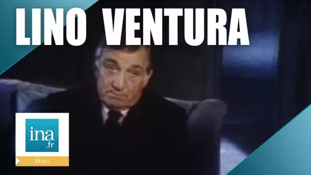 Lino Ventura parle de son métier d'acteur | Archive INA