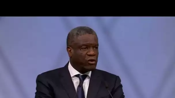 REPLAY - Le discours du Dr. Denis Mukwege, prix nobel de la paix