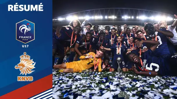 U17 : La France Championne d'Europe (2-1) en battant les Pays-Bas