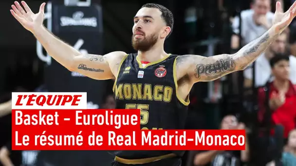 Le résumé de Real Madrid - Monaco - Basket - Euroligue (H)