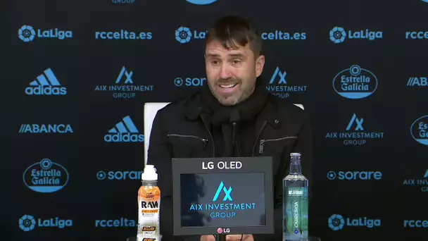 Rueda de prensa RC Celta vs Elche CF