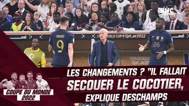 France 3-3 (2tab4) Argentine : "Il fallait secouer le cocotier", Deschamps explique ses changements