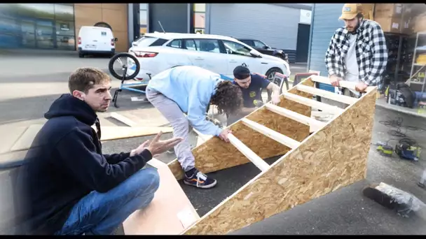 CONSTRUIRE UN SKATEPARK EN 3H !