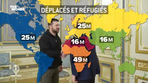 Un nombre de réfugiés de plus en plus important