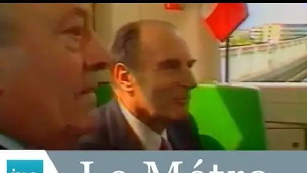 François Mitterrand inaugure le métro Quatre Cantons à Lille - Archive INA