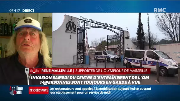 Sur RMC, le coup de gueule de René Malleville, supporter emblématique, contre le président de l'OM