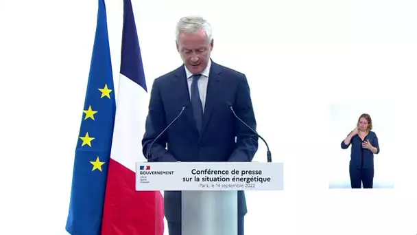Bruno Le Maire: "Le bouclier tarifaire coûtera 16 milliards d'euros en 2023"