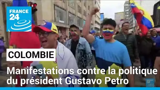 En Colombie, des manifestations contre la politique du président Gustavo Petro • FRANCE 24