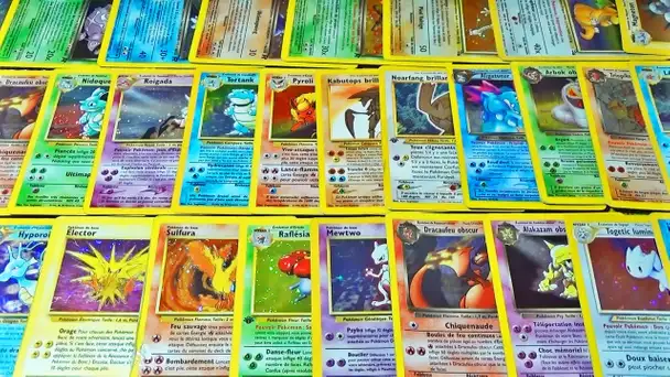 Ma collection Pokémon ENTIERE de Cartes pokemon du bloc WIZARD ! HOLO ! BRILLANT ! NEO !