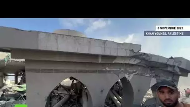 🇵🇸 Bande de Gaza : une mosquée détruite par une frappe israélienne à Khan Younès