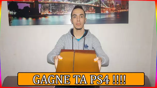 GAGNE TA PS4 + UN GRIP KONTROLFREEK + DEUX STICKS KONTROLFREEK  ET UN PACK ENERGY DRINK !!!