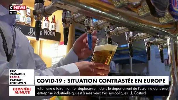 Covid-19 : situation contrastée en Europe