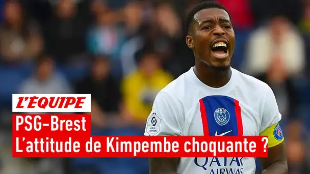"Wesh, touche-moi pas frère !" : Une attitude choquante de Kimpembe envers l'arbitre de PSG-Brest ?