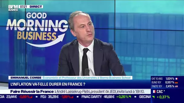 Emmanuel Combe (Autorité de la concurrence) : L'inflation va-t-elle durer en France ?