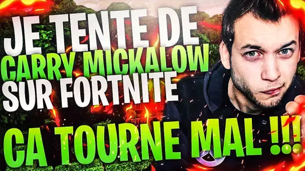 TAUNT AVEC MICKALOW SUR FORTNITE - CA TOURNE MAL