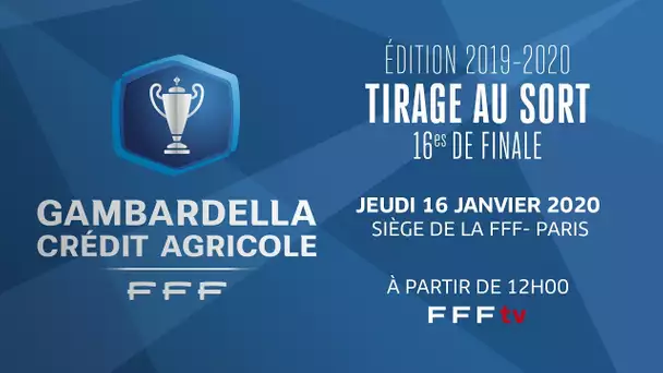 Le tirage des 8es de finale en direct (12h00) I Coupe de France Féminine 2019-2020