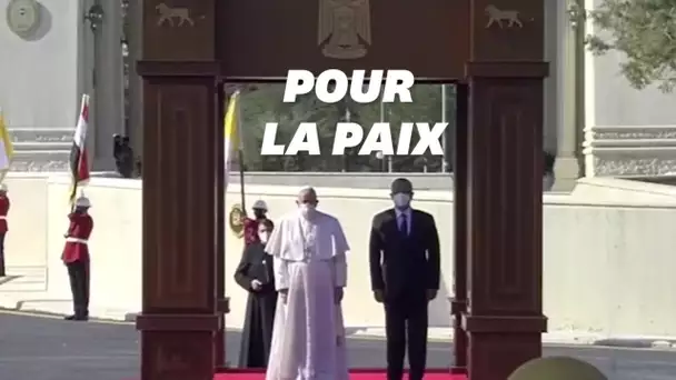Les images de la première visite en Irak du Pape François