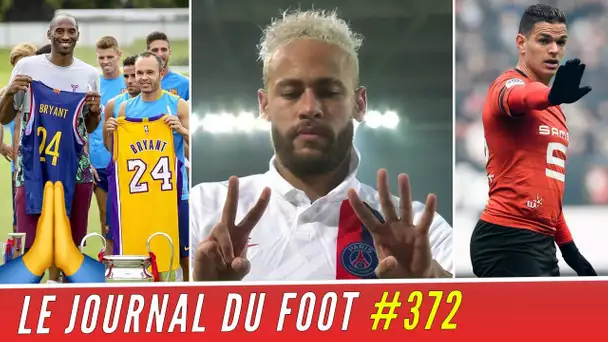 NEYMAR et le monde du foot rendent hommage à Kobe BRYANT, BEN ARFA aurait trouvé un club !