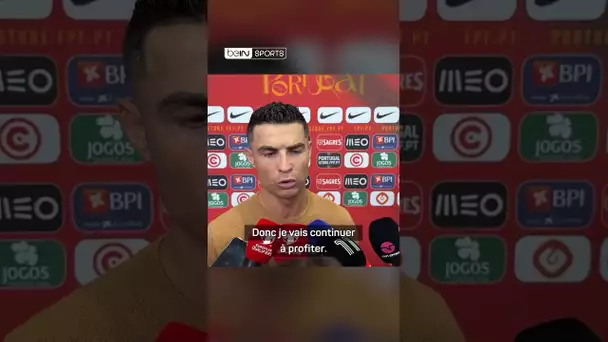 🇵🇹🗨️ Cristiano Ronaldo : "Je ne suis pas les records, se sont les records qui me suivent !" #Shorts