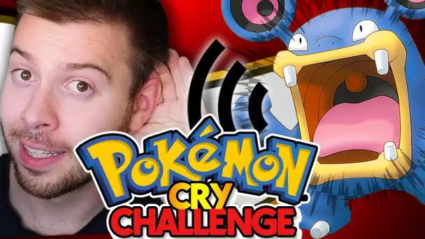 POKEMON CRY CHALLENGE - A quel Pokémon appartient ce cri ?