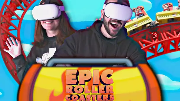 LES PIRES GRANDS HUIT EN VR ! EPIC ROLLER COASTER