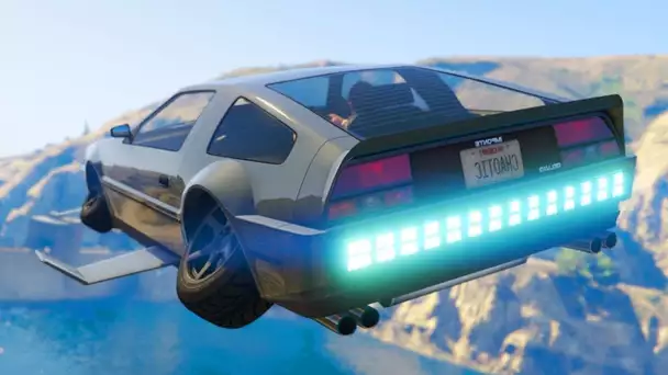 LA NOUVELLE VOITURE VOLANTE DE GTA 5 ! Stunt & Fun online