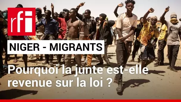 Niger : retour sur l'abrogation de la loi criminalisant le trafic de migrants • RFI