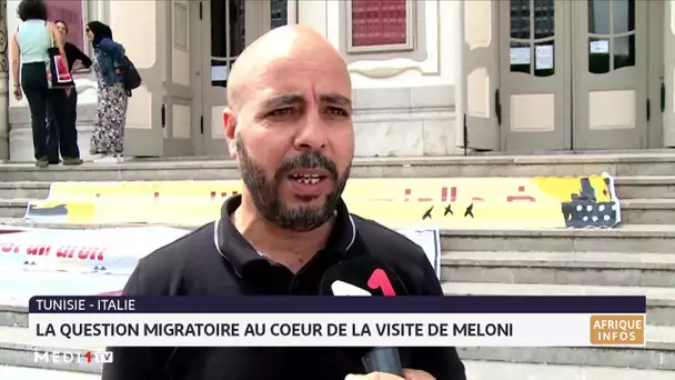 Tunisie: la question migratoire au cœur de la visite de Meloni