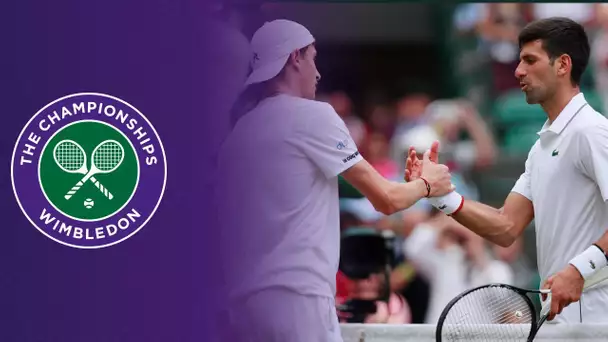 Wimbledon : Djokovic met fin au beau parcours d'Humbert