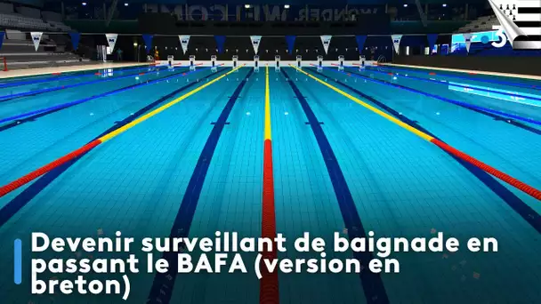 Devenir surveillant de baignade en passant le BAFA (version en breton)