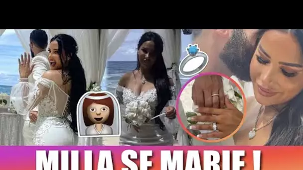 MILLA JASMINE SE MARIE AVEC SON CHÉRI LORENZO !! 👰🏼‍♀️💍