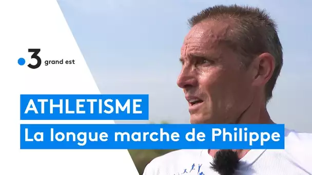 Athlétisme: la longue marche de Philippe Bonneau contre le cancer