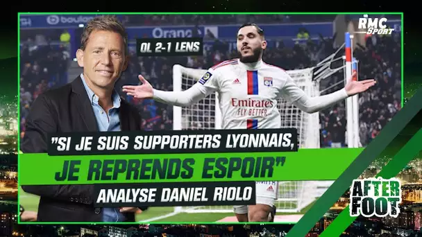 OL 2-1 Lens : "Si je suis supporter lyonnais, je reprends espoir" analyse Riolo