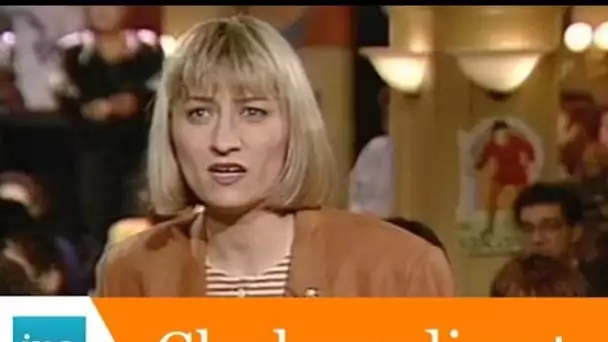 Christine Bravo coupée en plein direct - Archive INA