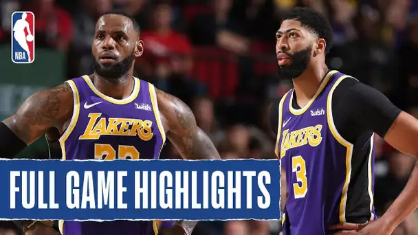 LAKERS at TRAIL BLAZERS | FULL GAME HIGHLIGHTS | December 6, 2019