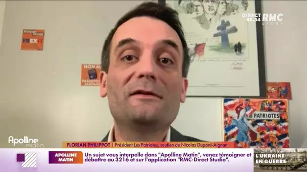Présidentielle : Florian Philippot explique pourquoi il a choisi de soutenir Nicolas Dupont-Aignan