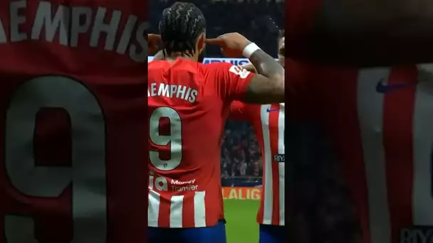 👉🏽MEMPHIS DEPAY👈🏽 #goal #atleti #celebration