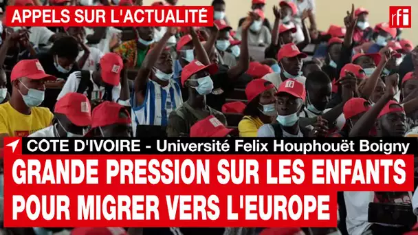 Côte d'Ivoire : grande pression sur les enfants pour migrer vers l'Europe [2/3]• RFI